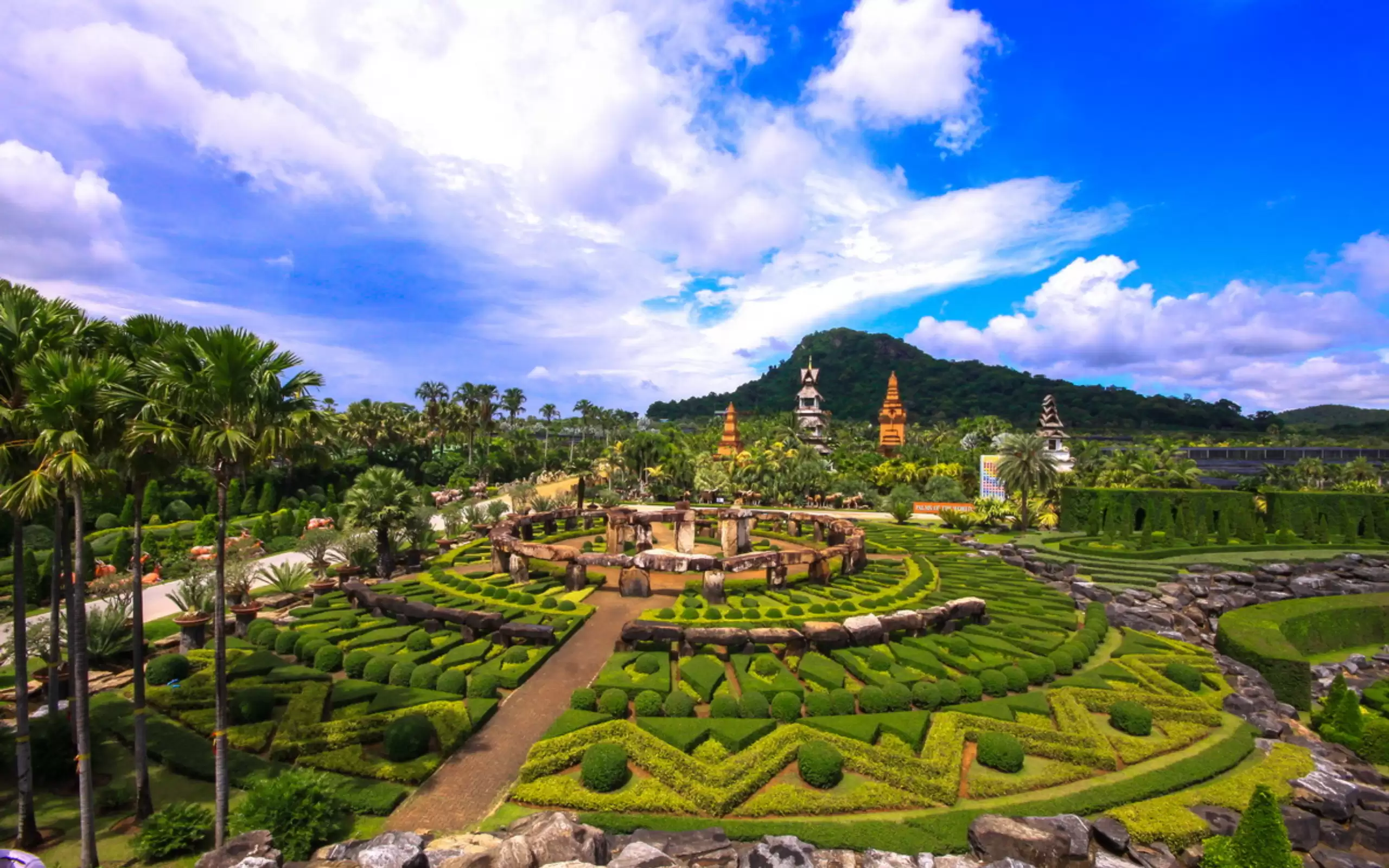 Vé Tham Quan Vườn nhiệt đới Nong Nooch Thái Lan